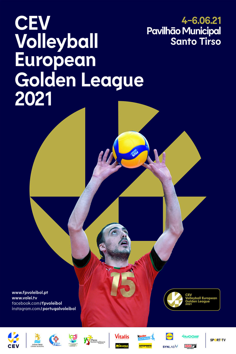 Cartaz Oficial da Golden League